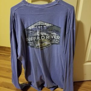 XL buffalo river long sleeve comfort color shirt
